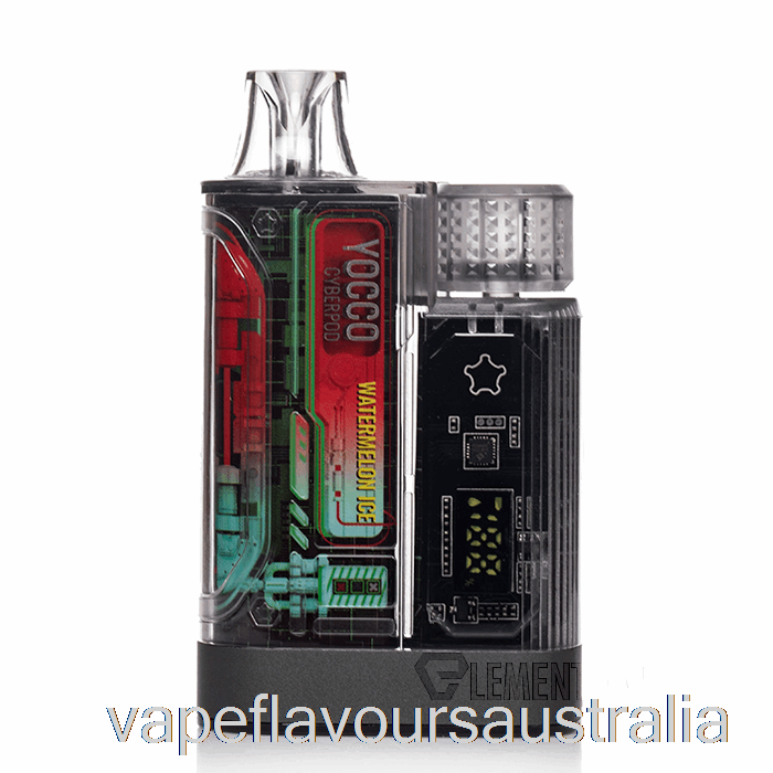 Vape Flavours Australia YOCCO Cyberpod 12000 Disposable Watermelon Ice